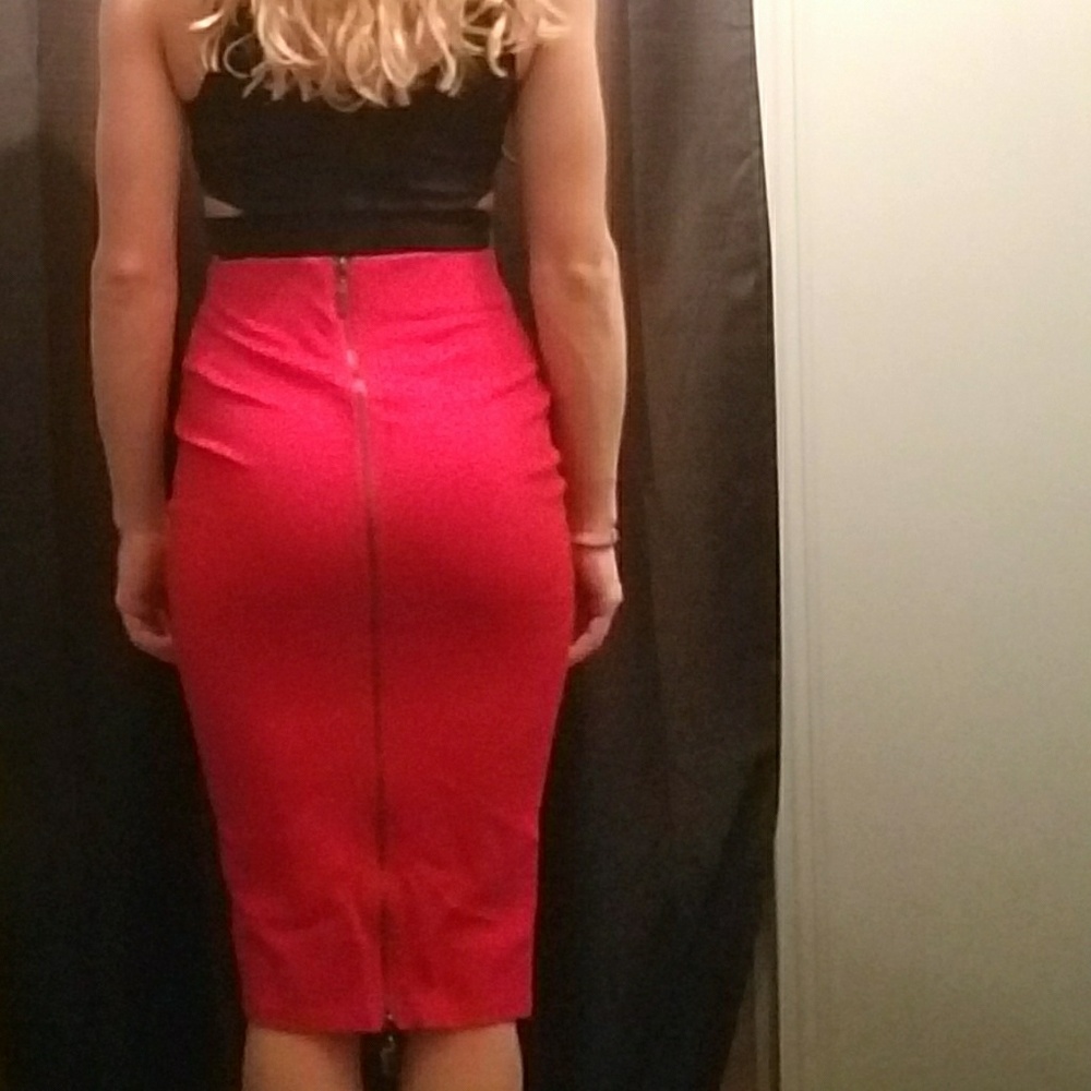 Eva longoria high waisted skirt